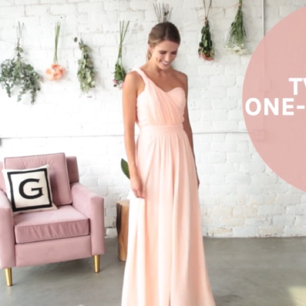 Mauve Formal convertible dress